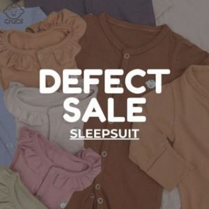 [REJECT SALE] DEFECT Grade A Reject Sleepsuit