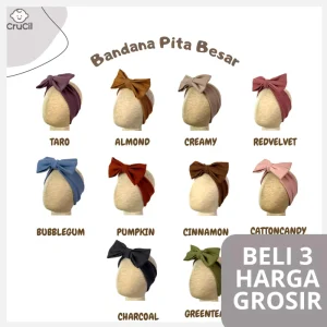 CruCil Factory Bandana Pita Besar Rib