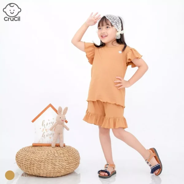 [REJECT SALE] Kaos Lengan Pendek Basic 5in1 Boys and Girls - Gambar 3