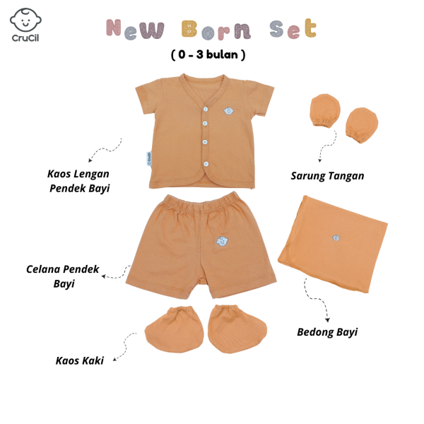 CruCil Factory Bedong Bayi Set Bundle