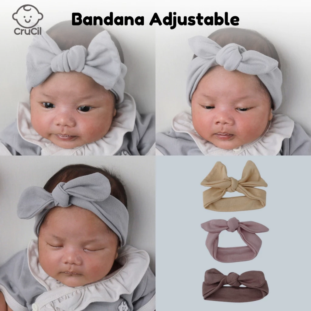 Crucil Factory Bandana Nylon & Adjust 0-6 m - Gambar 9