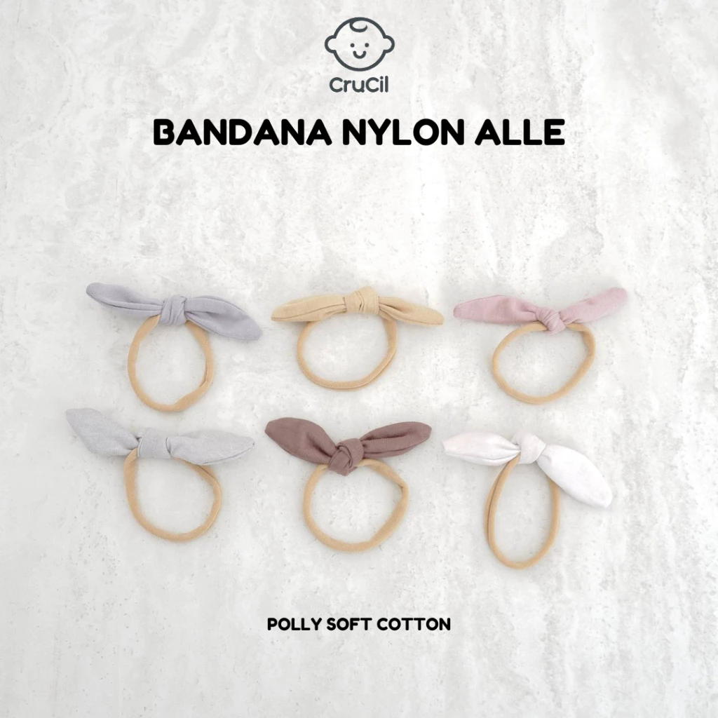 Crucil Factory Bandana Nylon & Adjust 0-6 m - Gambar 5