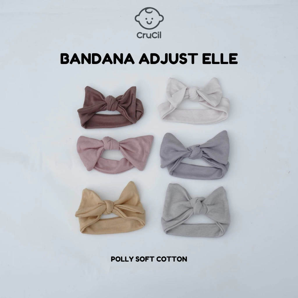 Crucil Factory Bandana Nylon & Adjust 0-6 m - Gambar 3