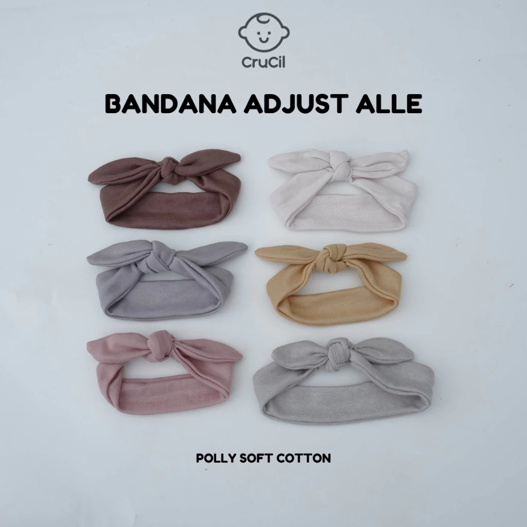 Crucil Factory Bandana Nylon & Adjust 0-6 m - Gambar 2