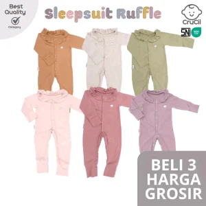 CruCil Factory Sleepsuit Ruffle (0 - 24 Months)
