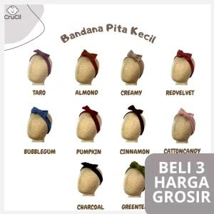CruCil Factory Bandana Pita Kecil Rib