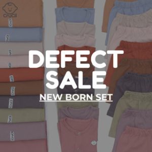 [REJECT SALE] DEFECT Grade A Reject Seri Bayi (Size NB)