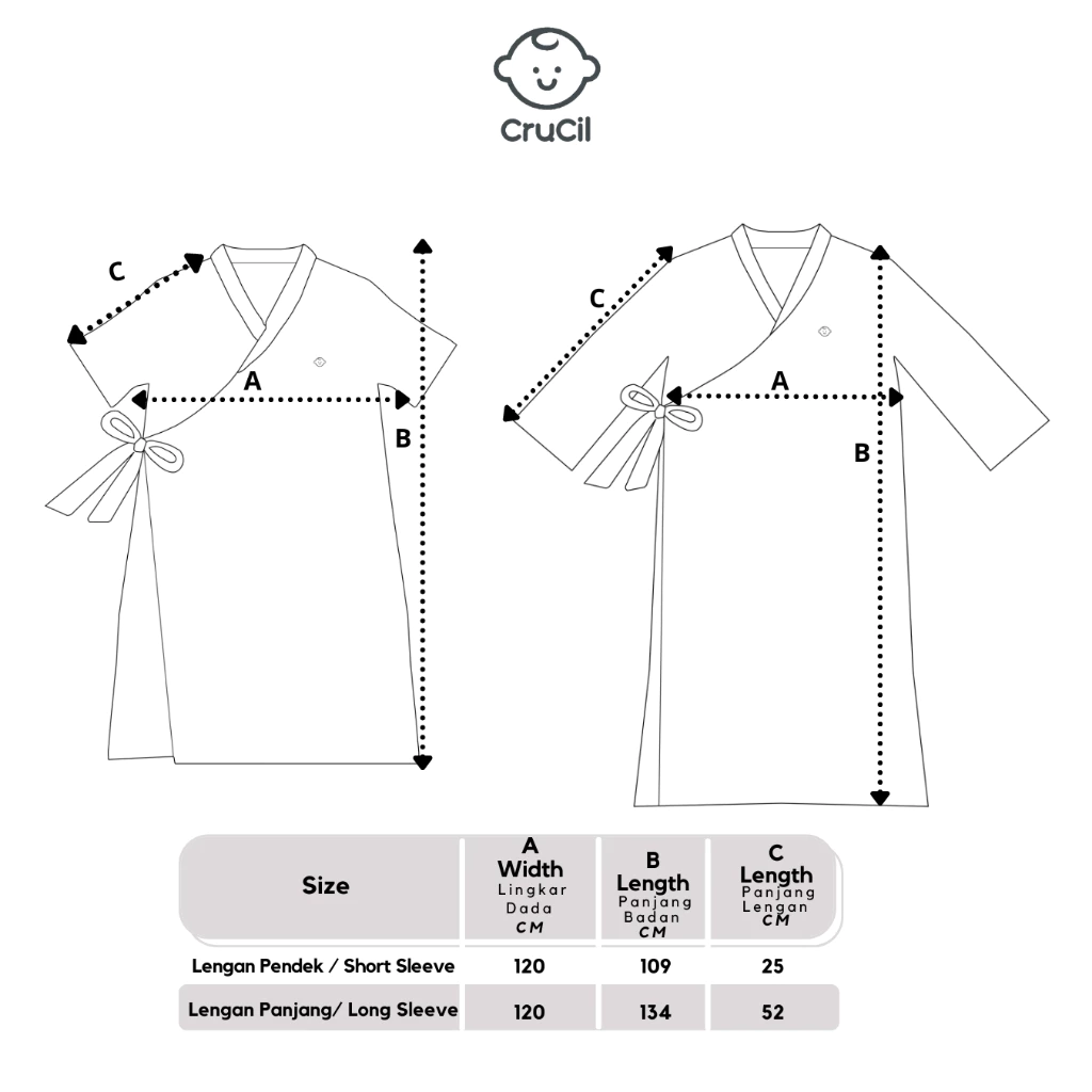 CruCil Factory Maternity Hospital Kimono - Gambar 2